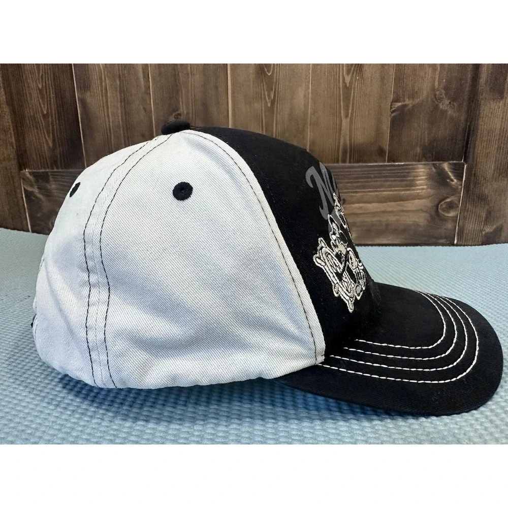 VTG Y2K Disney Mickey Mouse Classic‎ Black Authentic Baseball Cap Hat Strapback